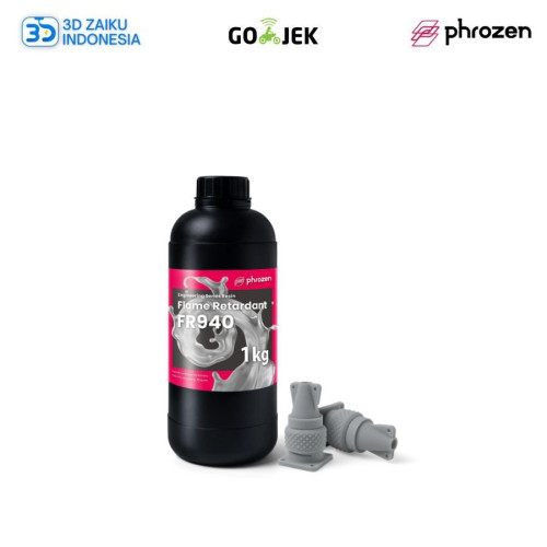 Original Phrozen Flame Retardant 3D Printing Resin FR940 Engineering Grade Tahan Api Original Phrozen Flame Retardant 3D Printing Resin FR940 Engineering Grade Tahan Api